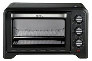 Фурна Tefal Optimo OF444834, 19л. обем, 1380 W, Термостат, максимална температура 240 ° C, 6 програми за готвене, черна