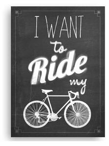 Изображение My Ride, 40 x 60 cm Ride my Bike - Really Nice Things