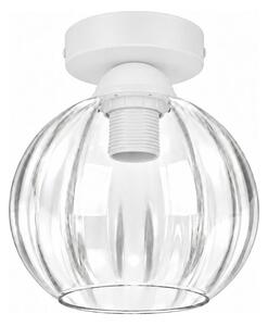 BRILAGI - LED таванно осветително тяло RETRO GLASS 1xE27/60W/230V Ø 18 см бяло/прозрачно