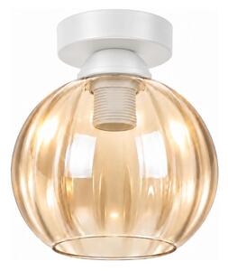 BRILAGI - LED таванно осветително тяло R GLASS 1xE27/60W/230V Ø 18 см бяло/димно бежово