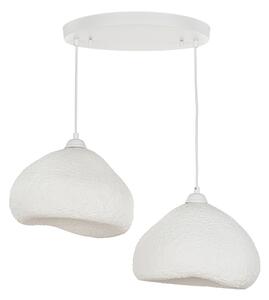 BRILAGI - полилей на кабел WABI SABI 2xE27/40W/230V Ø 45 cm бял
