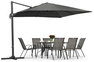 Garden Point антрацит Siena 3x3m градински чадър