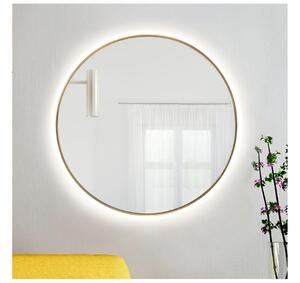 Baltica Design - LED огледало с подсветка BRIGHT 15W/230V 4500K пр. 60 см IP65 златно