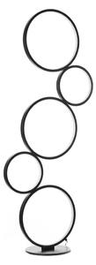 ONLI - LED подова лампа RINGS LED/58W/230V 4000K черна