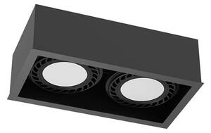 Brosline 1273 - спот CAGE 2xGU10/18W/230V, черен