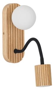 Brilagi - Настенна лампа MODERN WOOD 1xG9/5W/230V + 1xGU10/8W дърво