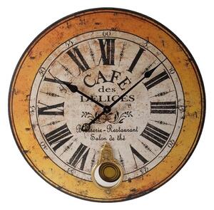 Часовник Cafe des Delices, 59 cm - Antic Line