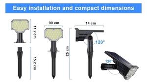 Viking - LED соларна лампа LED/1W/3,7V IP65 6000K 2200 mAh