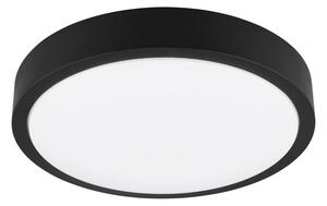 Черно LED осветително тяло за таван ø 40 cm Iseo - Trio