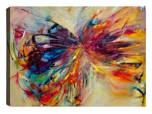 Картина Пеперуда, 60 x 40 cm Stretched Butterfly - Tablo Center