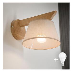Brilagi - LED Аплик ANTHONY 1xE14/40W/230V дъб/бежов