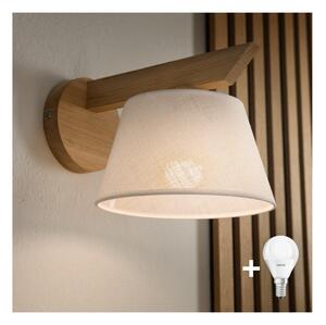 Brilagi - LED Аплик ANTHONY 1xE14/40W/230V дъб/бял