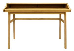 Работна маса от декор от дъб за секретар 44x115 cm Carteret – Woodman