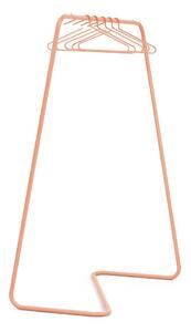 Стоманена стойка за дрехи в цвят сьомга 118x160x57 cm Hang-On – Spinder Design