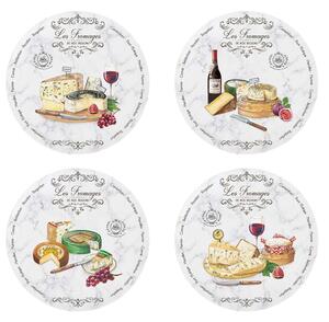 LES FROMAGES СЕТ ЧИНИЯ ЗА ХРАНЕНЕ 4 БР 19СМ