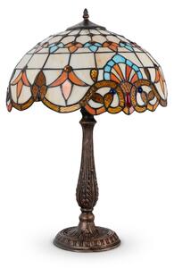Brilagi - Tiffany витражна настолна лампа MIRABELLA 2xE27/60W/230V