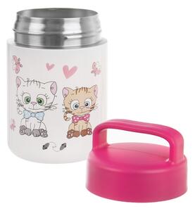 Термос за храна от неръждаема стомана Kittens, 480 ml - Orion