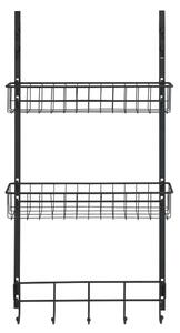 Висящ рафт за врата Rack Black - Wenko