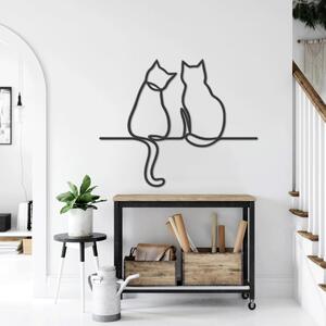 Метална Декорация Two Cats