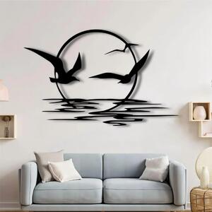 Метална Декорация Birds Over The Sea
