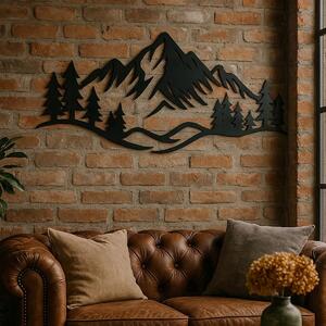 Метална Декорация Mountain View