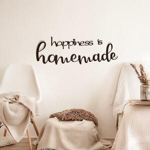 Метален Надпис Happiness is Homemade