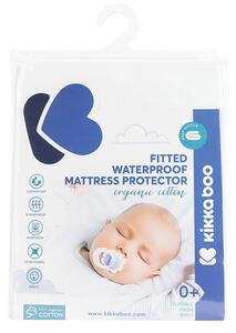 KIKKA BOO Органичен протектор за матрак с борд 60/120/15 см