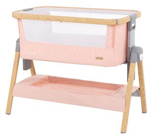 KIKKA BOO Мини кошара - кошче с дървена рамка NANNA PINK WOOD