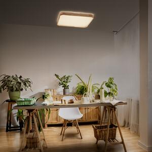 OSRAM LED таванна лампа ORBIS ALICIA, 50 x см, дърво, clickdim, Затъмняване, Дърво, Дневна/трапезария, Метал, Модерен
