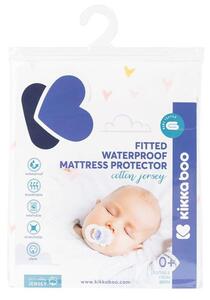 KIKKA BOO Протектор за матрак с борд 60/120/15 см. HEARTS