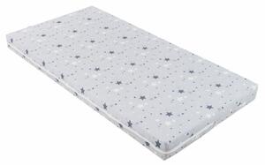 KIKKA BOO Матрак FANTASIA PLUS 60/120/6 см STARS GREY