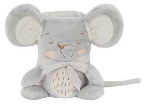KIKKA BOO Бебешко одеяло с 3D бродерия JOYFUL MICE
