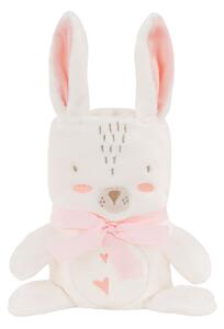 KIKKA BOO Бебешко одеяло с 3D бродерия RABBITS IN LOVE