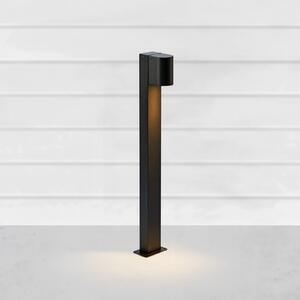 Markslöjd LED осветление за пътеки Alor, черно, IP65, височина 75 cm, с регулируема яркост, Затъмняване, Черен, Алуминий, Скандинавски