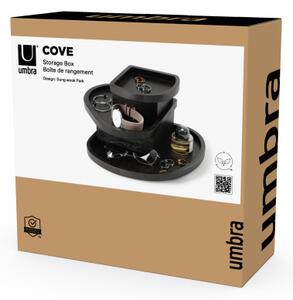 UMBRA Кутия за бижута и аксесоари “COVE“ - цвят черен