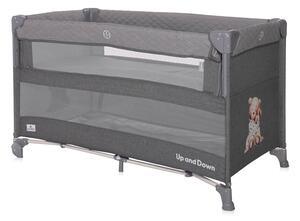 LORELLI Classic Кошара на 2 нива UP AND DOWN с падаща преграда ЛЕН COOL GREY BEAR