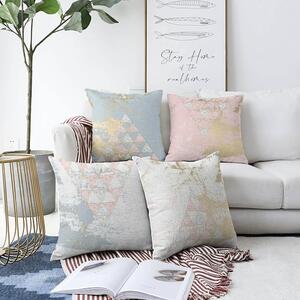 Комплект от 4 калъфки за възглавници Spring Vibes, 55 x 55 cm - Minimalist Cushion Covers