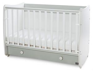 LORELLI Classic Легло-люлка 60/120 см. DREAM БЯЛО/ MILKY GREEN