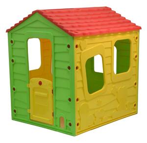 STARPLAST Градинска къща Fun Farm House 106x118.5x126.5см