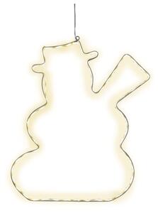 Висяща LED декорация Lumiwall Snowman, височина 50 cm - Star Trading