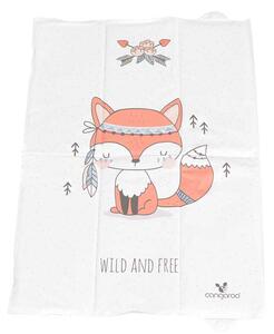 CANGAROO Сгъваема подложка за повиване 60х40 см WILD AND FREE FOX