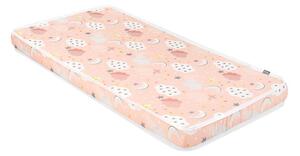 KIKKA BOO Матрак FANTASIA PLUS 60/120/7 см CLOUDS PEACH