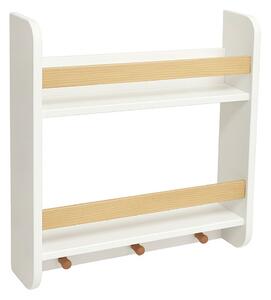 GINGER HOME Органайзер/етажерка за стена WHITE