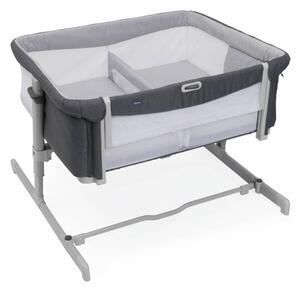 CHICCO Кошара с падаща преграда за близнаци NEXT 2 ME TWIN GREY