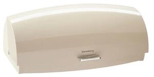 Кутия за хляб Klausberg KB 7932, 45 см, Ергономична дръжка, Метална, Бежов