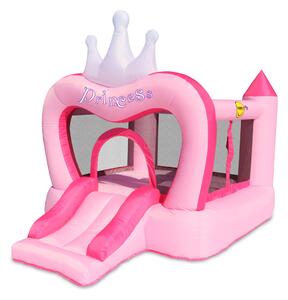 HAPPY HOP Батут замък Princess с пързалка 285x210x220