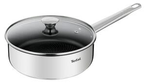 Тиган от неръждаема стомана с капак ø 24 cm Cook Eat - Tefal