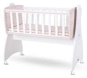 LORELLI Люлка FIRST DREAMS БЯЛА/СВЕТЪЛ ДЪБ