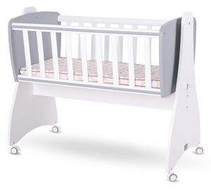 LORELLI Люлка FIRST DREAMS БЯЛА/STONE GREY