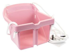 МОНИ Люлка с въжета и предпазител SAFE 12609 РОЗОВ ПАСТЕЛ